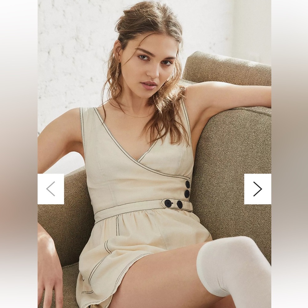 Urban Outfitters Wrap Romper